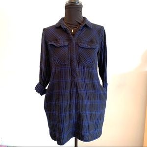 Madewell Shirtdress Farmstand Plaid Sz  XS
